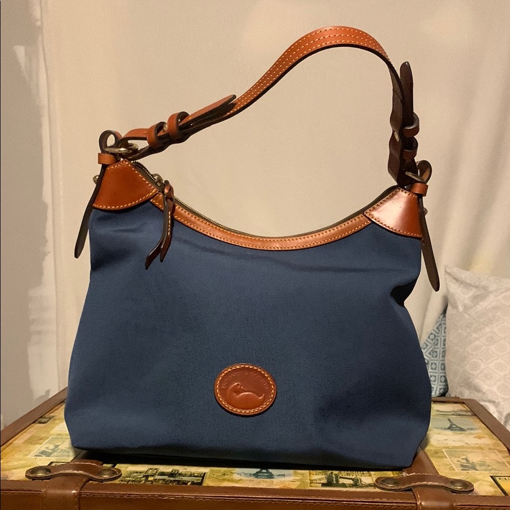 Dooney & Bourke Blue and Brown Women's Bag